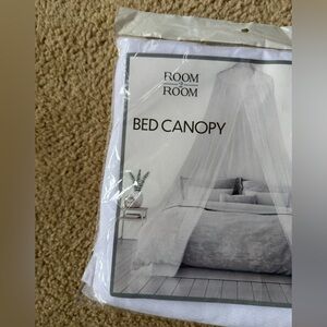 Room to Room White Bed Canopy